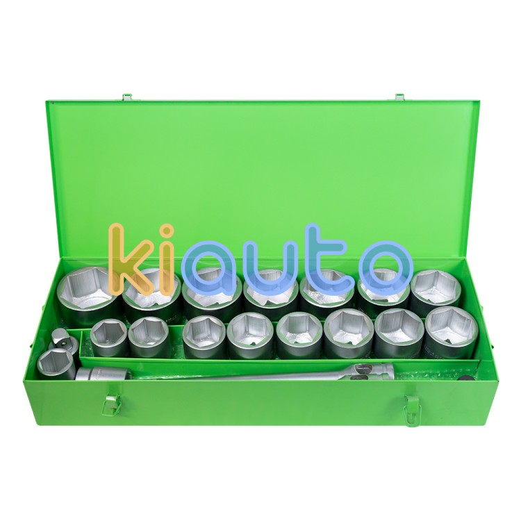 Estuche de herramientas autocle 1" 6 cantos 22 piezas