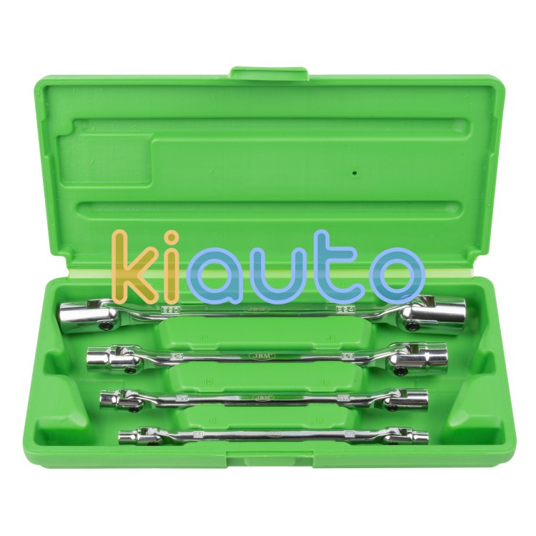 Estuche vaso articuladas torx 4 llaves