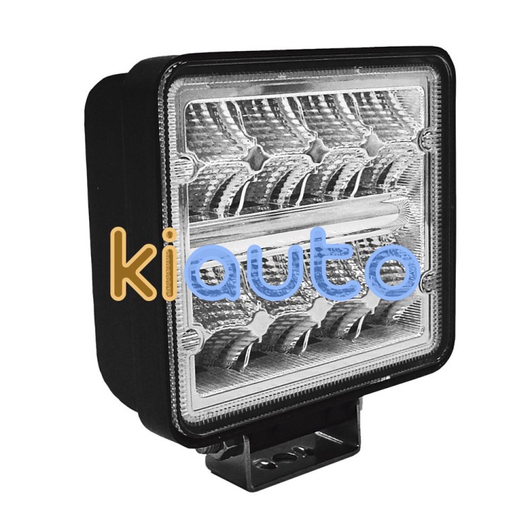 Faro de trabajo de 16 leds 24w cuadrado luz dispersa