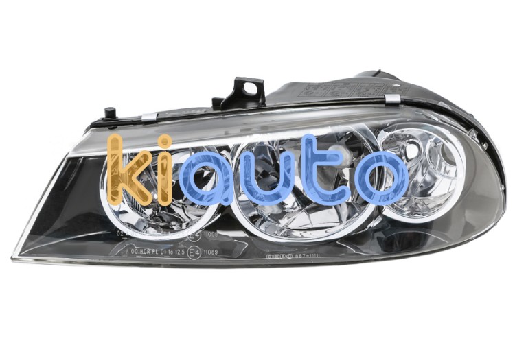 Faro delantero alfa romeo 156 2003-2006 base negra / izquierdo OE 60695646 / 60685943 / 0000060685943