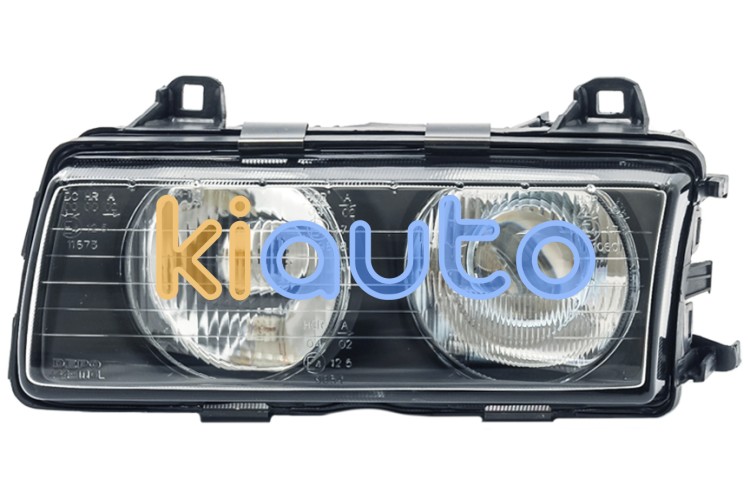 Faro delantero bmw serie 3 (e36) 1990-1995 lamparas h1+h1 / tipo hella / izquierdo OE 1387041 / 1393271 / 63121387041