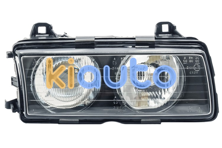 Faro delantero bmw serie 3 (e36) 1990-1995 lamparas h1+h1 / tipo zkw / derecho OE 63121393271