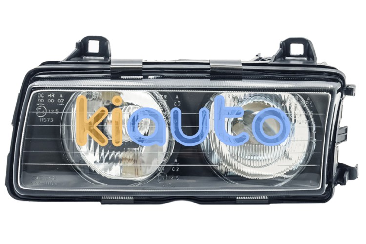 Faro delantero bmw serie 3 (e36) 1992-1995 coupe / lamparas h1+h1 / tipo zkw / izquierdo OE 63121393272