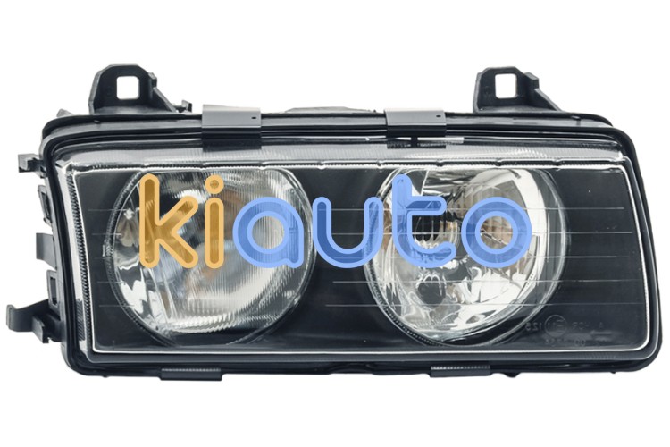 Faro delantero bmw serie 3 (e36) 1994-2000 compact / lamparas h7+h7 / derecho OE 63128363496 / 8363496