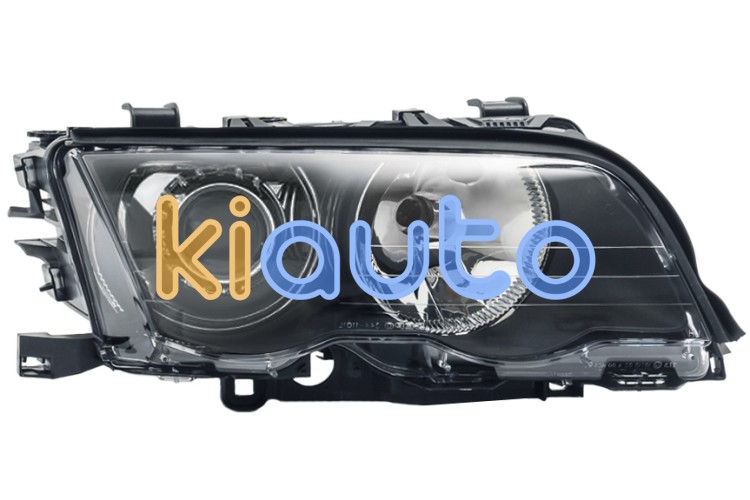 Faro delantero bmw serie 3 (e46) 1998-2001 base negra / xenon / derecho OE 63126902760 / 6902760