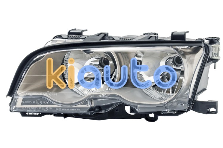 Faro delantero bmw serie 3 (e46) 2001-2003 coupe / base cromada / izquierdo OE 63126919627 / 6919627