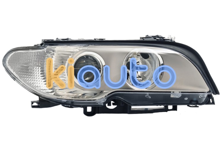 Faro delantero bmw serie 3 (e46) 2003-2005 coupe / piloto blanco / base cromada / derecho OE 63127165920 / 7165920