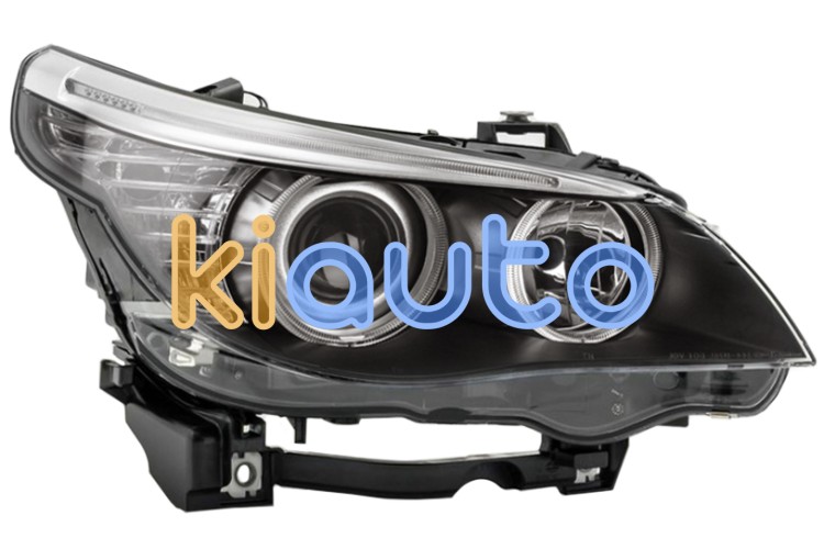 Faro delantero bmw serie 5 (e60-e61) 2007-2011 base negra / derecho OE 63127177728 / 7177 728-10 / 7177728