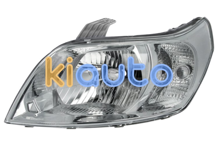Faro delantero chevrolet aveo 2009-2011 base cromada / izquierdo OE 96650754