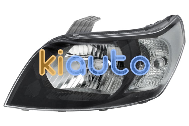 Faro delantero chevrolet aveo 2009-2011 base negra / izquierdo OE 95016740