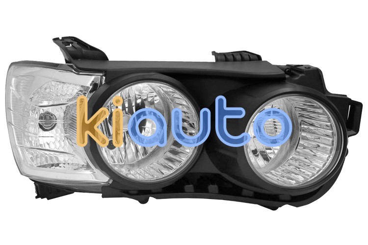 Faro delantero chevrolet aveo 2011-2016 con cerco negro / derecho OE 96831062