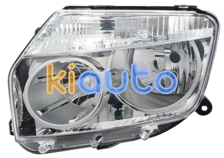 Faro delantero dacia duster 2010-2013 base cromada / izquierdo OE 260600069R