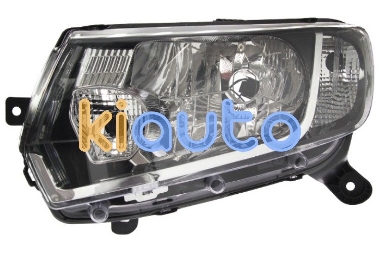 Faro delantero dacia logan 2013-2017 optica simple / izquierdo OE 260601236R
