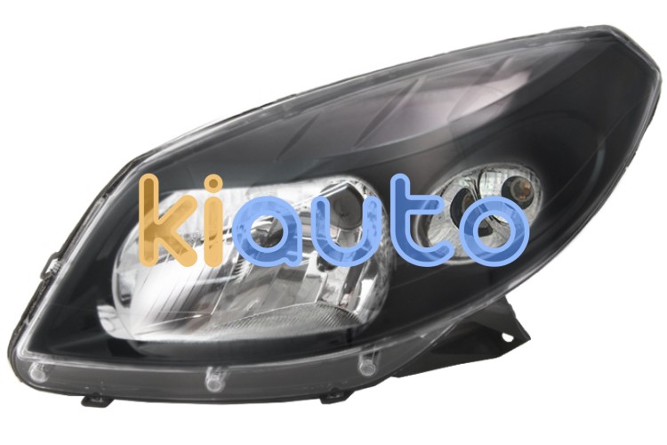 Faro delantero dacia sandero 2008-2013 base negra / izquierdo OE 260602914R / 8200526423