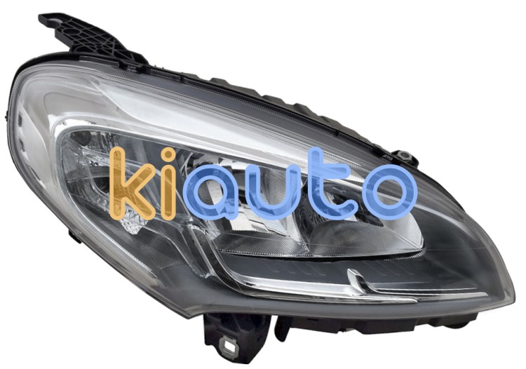 Faro delantero fiat doblo 2015-2022 detalle cromado / derecho OE 52086860 / 52109256 / 51974243