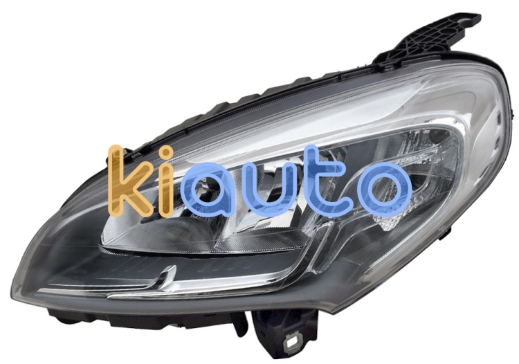 Faro delantero fiat doblo 2015-2022 detalle cromado / izquierdo OE 52086862 / 52109259 / 51974244