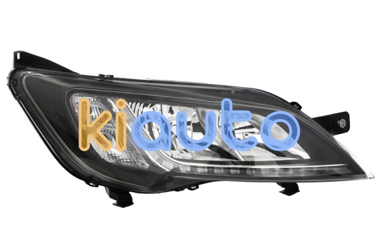 Faro delantero fiat ducato 2014-> base negra / led / derecho OE 1612040680 / 1626195080 / 1375098080