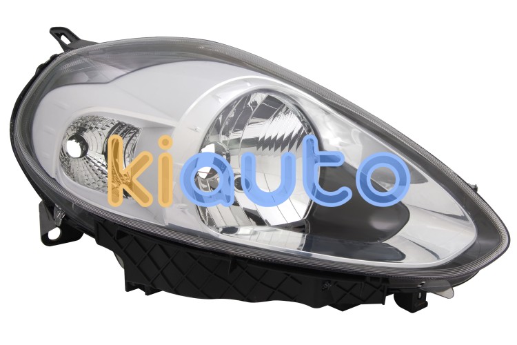 Faro delantero fiat punto 2012-2018 base cromada / derecho OE 51855638 / 51937149 / 0000051937149