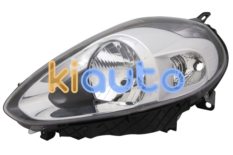 Faro delantero fiat punto 2012-2018 base cromada / izquierdo OE 51855644 / 51937143 / 0000051937143