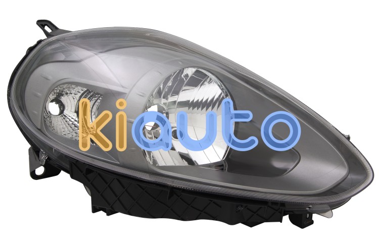 Faro delantero fiat punto 2012-2018 base gris / derecho OE 51855639 / 51937150 / 0000051937150