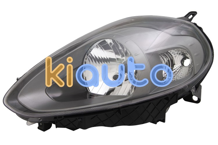 Faro delantero fiat punto 2012-2018 base gris / izquierdo OE 51855645 / 51937144 / 0000051937144