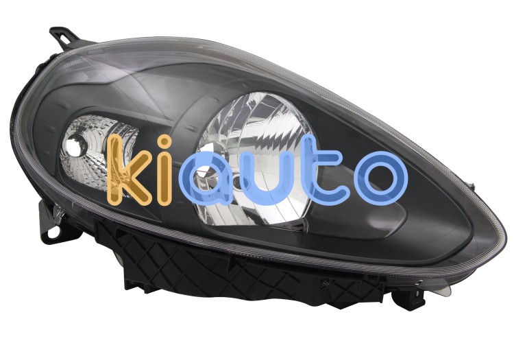Faro delantero fiat punto 2012-2018 base negra / derecho OE 51937153 / 51878730 / 0000051937153