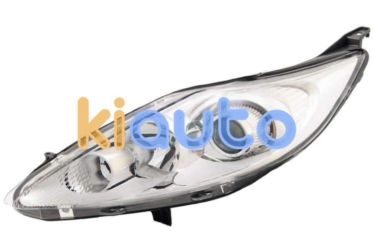 Faro delantero ford fiesta 2008-2013 base cromada / izquierdo OE 1580707 / 1524275 / 1661621