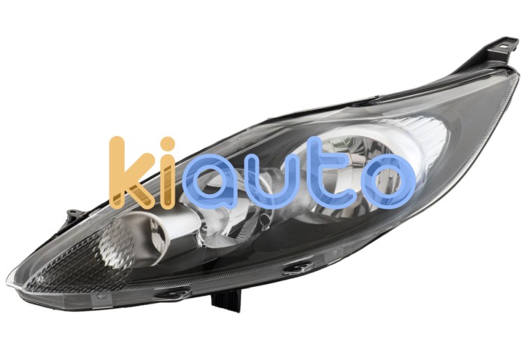 Faro delantero ford fiesta 2008-2013 base negra / izquierdo OE 1524273 / 1580705 / 1661433