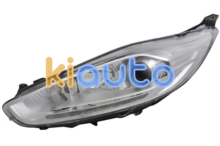 Faro delantero ford fiesta 2013-2017 base cromada / led / izquierdo OE 1796350 / 1806751 / 1831485