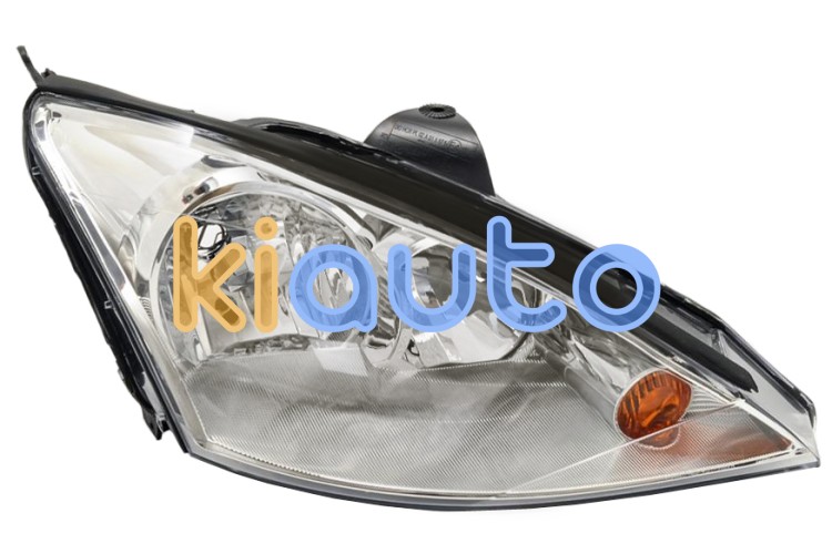 Faro delantero ford focus 2001-2005 base cromada / derecho OE 1152469 / 1343653 / 1343654