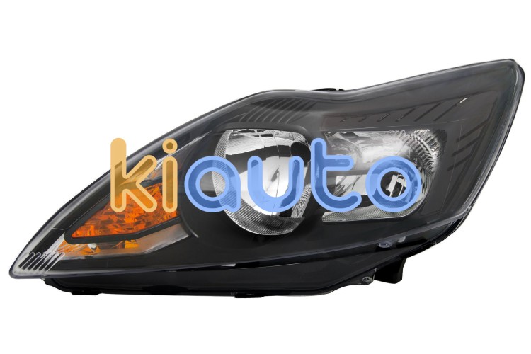 Faro delantero ford focus 2008-2011 base negra / izquierdo OE 1568273 / 1679661 / 1734678