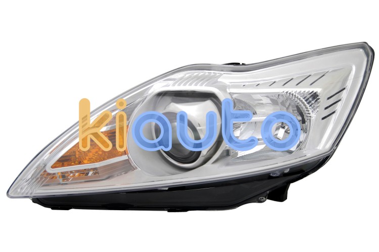 Faro delantero ford focus 2008-2011 con luz de giro (afs) / base cromada / izquierdo OE 1521218 / 1574966 / 1679637