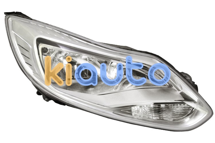 Faro delantero ford focus 2011-2015 base cromada / derecho OE 1735190 / 1721993 / 1724800