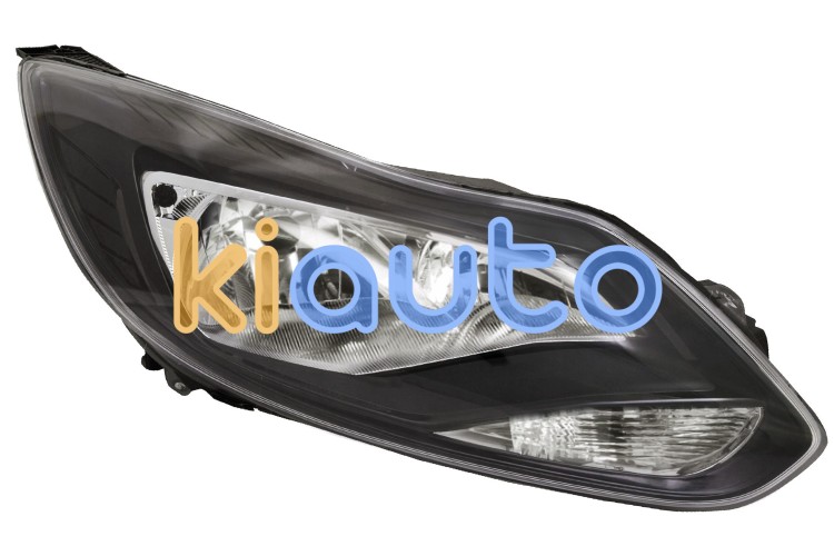 Faro delantero ford focus 2011-2015 base negra / derecho OE 1735192 / 1751117 / 1786448