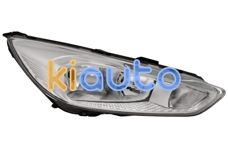 Faro delantero ford focus 2015-2018 base cromada / lampara h7+h1+led / derecho OE 1938005 / 1939290 / 1866227