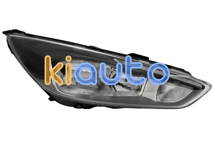 Faro delantero ford focus 2015-2018 base negra / lampara h7+h1+led / derecho OE 1939289 / 1866231 / 2060592