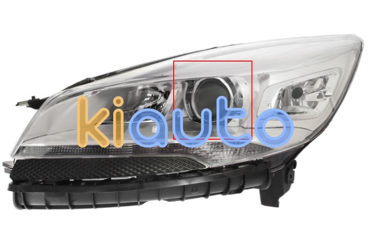 Faro delantero ford kuga 2013-2016 xenon / cromado / izquierdo OE DV4513D154AD