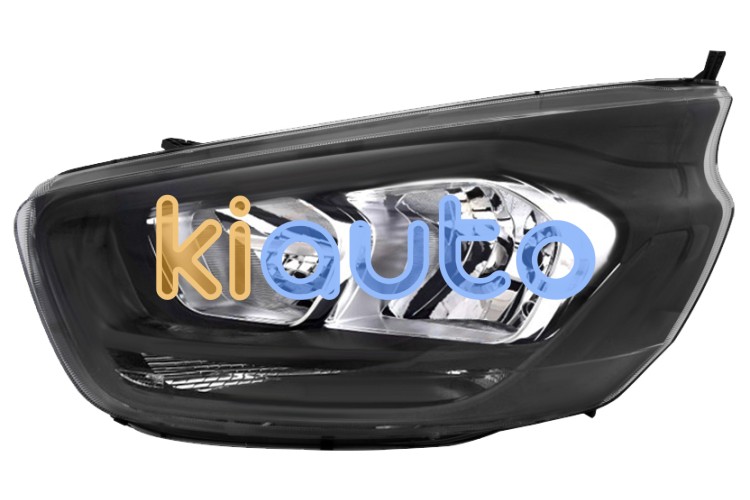 Faro delantero ford tourneo custom 2018-2023 base negra / izquierdo OE 2481755 / 2393735 / 2189848