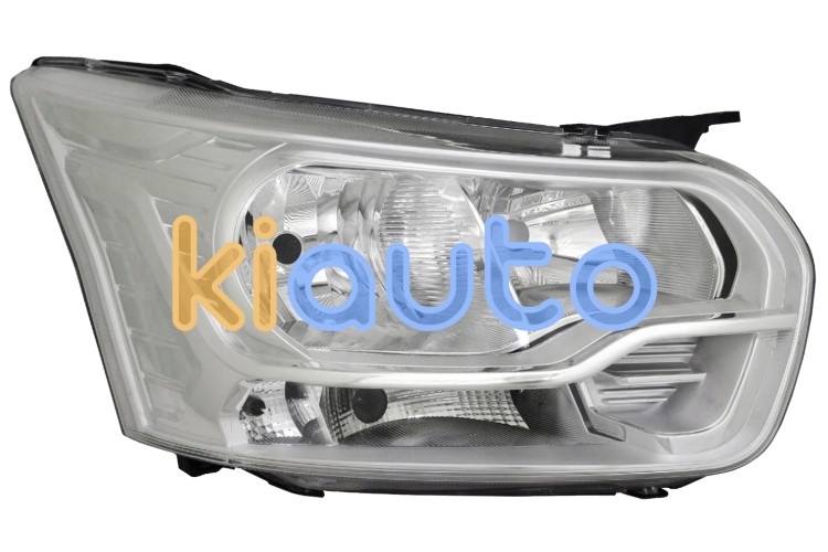 Faro delantero ford transit 2014-2019 base cromada / derecho OE 1830355 / 1815694 / 1817485