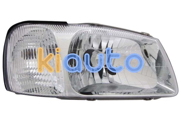 Faro delantero hyundai accent 2000-2003 con luz de posicion / manual / derecho OE 92102-25010 / 9210225010