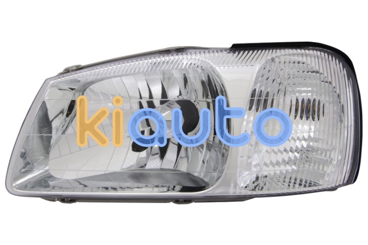 Faro delantero hyundai accent 2000-2003 con luz de posicion / manual / izquierdo OE 92101-25010 / 9210125010
