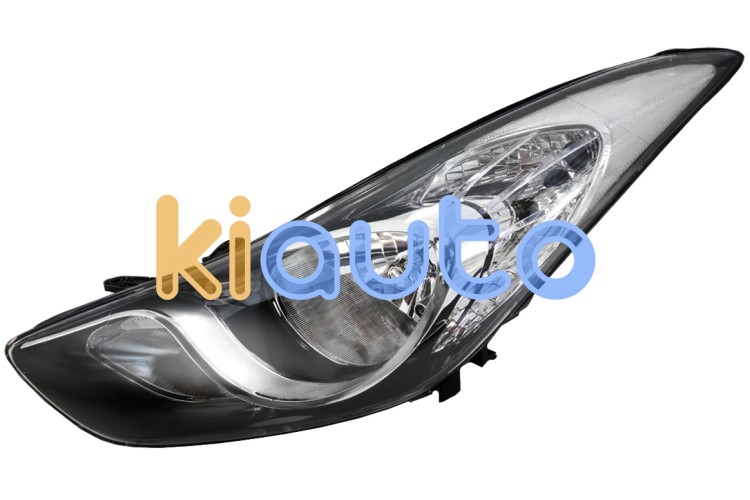 Faro delantero hyundai elantra 2011-2013 base negra / izquierdo OE 921013X020 / 92101-3X020