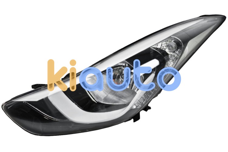 Faro delantero hyundai elantra 2013-2016 base negra / izquierdo OE 921013X210 / 92101-3X210