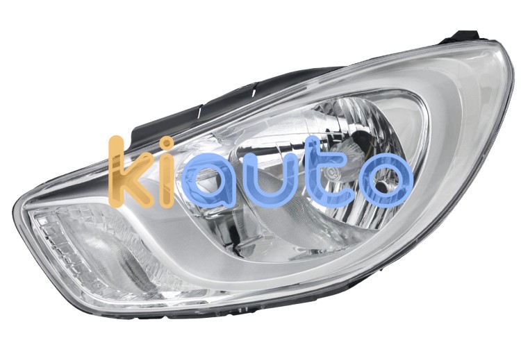 Faro delantero hyundai i10 2010-2013 base cromada / izquierdo OE 92101-0X120 / 92110-0X120 / 921010X120