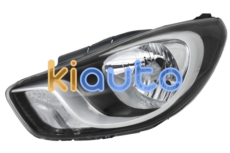 Faro delantero hyundai i10 2010-2013 base negra / izquierdo OE 92101-0X220 / 92110-0X220 / 921010X220