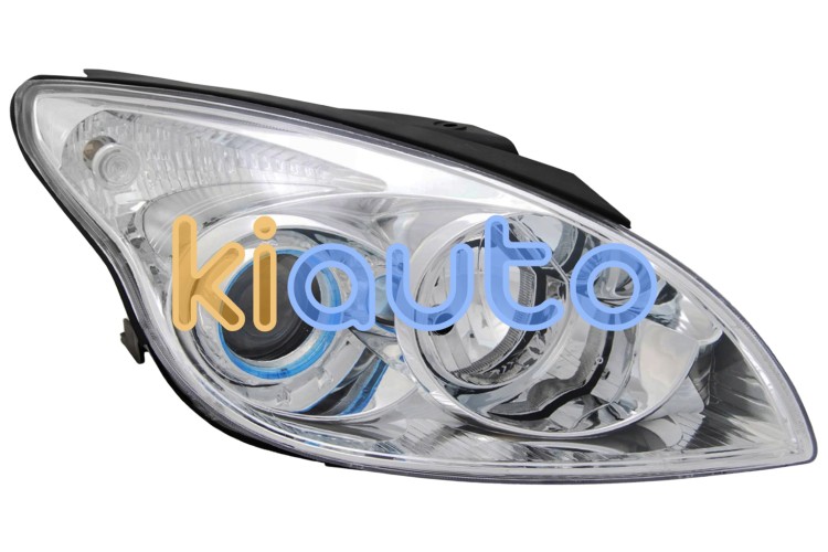 Faro delantero hyundai i30 2008-2010 base cromada / con motor / derecho OE 92104-2L020 / 92104-2L120 / 92102-2L020