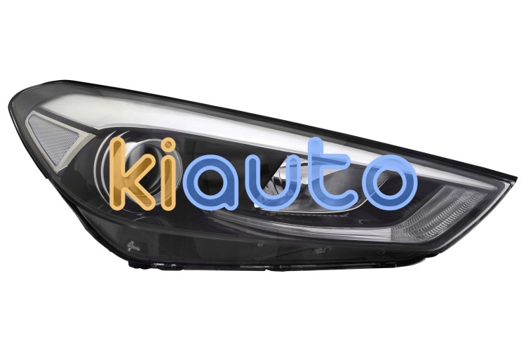 Faro delantero hyundai tucson 2015-2018 lampara h7+h7 / derecho OE 92102-D7000 / 92102D7000 / 92102-D7001