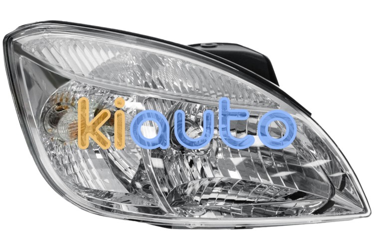 Faro delantero kia rio 2006-2011 base cromada / derecho OE 921021G030 / 921021G031 / 92102-1G030