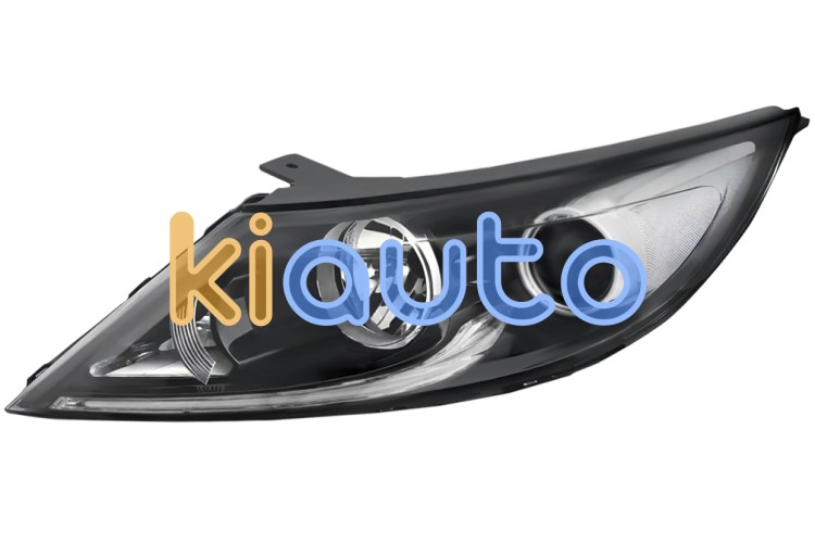 Faro delantero kia sportage 2014-2016 base negra / con luz diurna / led / izquierdo OE 921013W420 / 92101-3W420