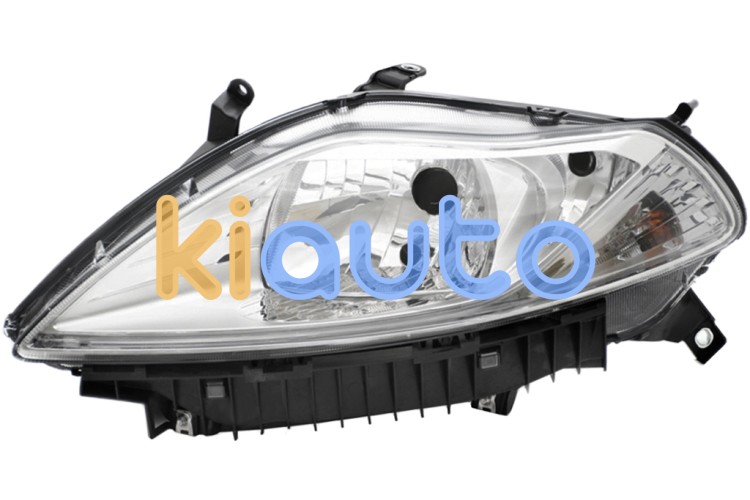 Faro delantero lancia ypsilon 2015-2020 base cromada / izquierdo OE 51850555 / 51786654
